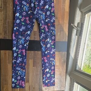 H&M Blue Floral Leggings